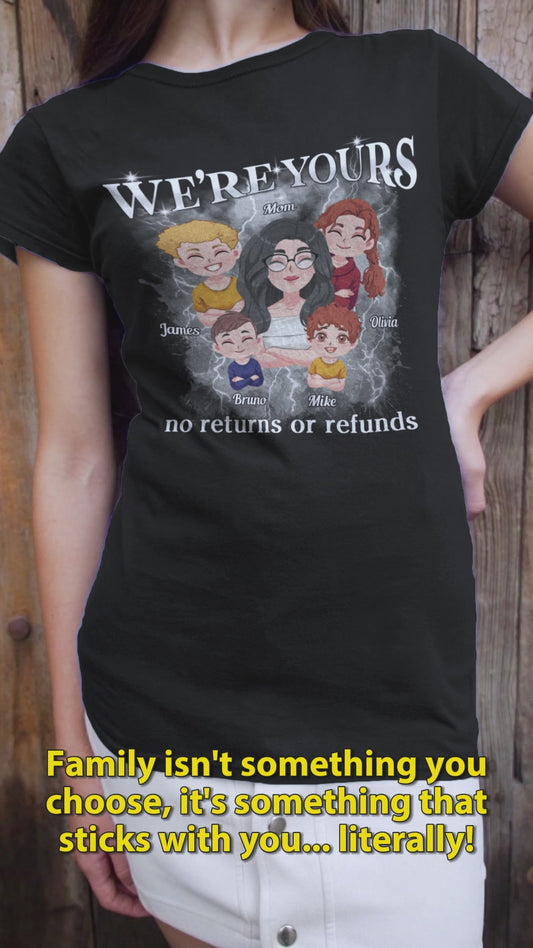 Nous sommes à vous. Aucun retour ni remboursement. Chibi Kids Bootleg Rap - T-shirt et sweat à capuche personnalisés pour maman.
