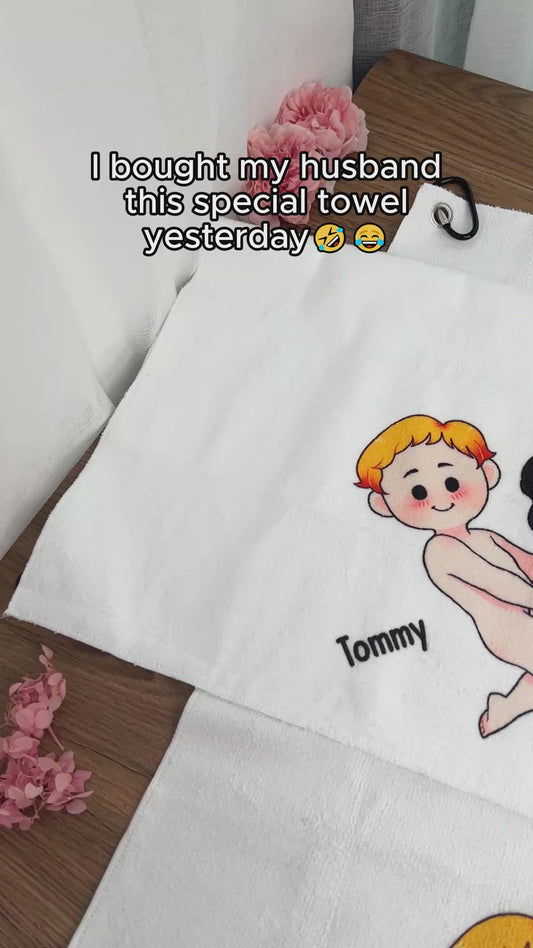 Cum Rag - Personalized Couple Towel