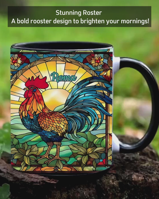 Mug personnalisé « Poulet » - Superbe mug à motif poulet