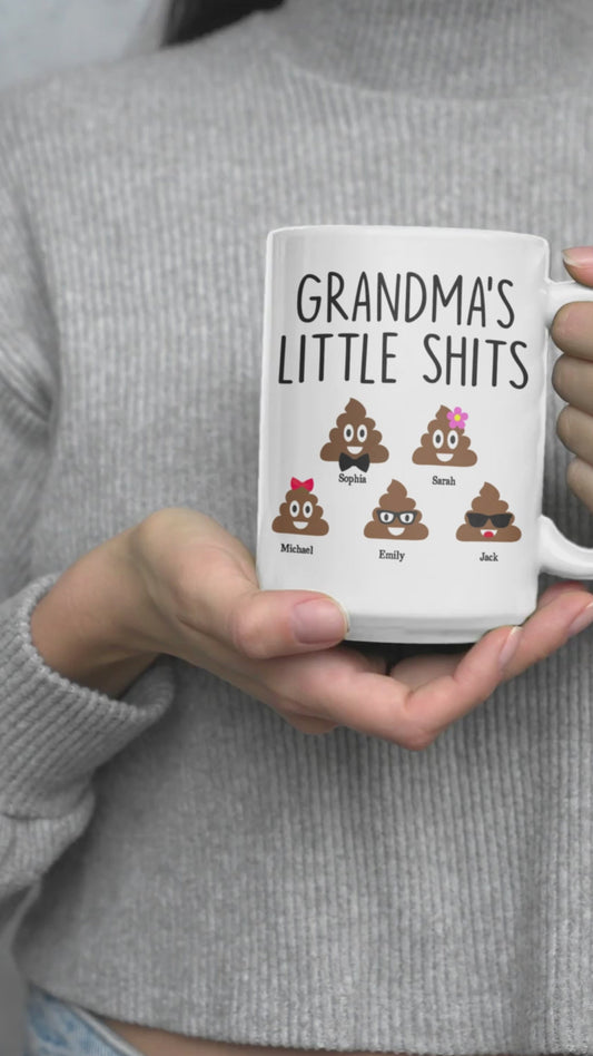 Grandma's Little Cuties - Personalized Mother's Day Mug