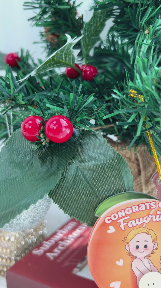 Félicitations pour être mon/ma préféré(e) - cadeau pour mari, femme, petit ami, petite amie - Ornement personnalisé