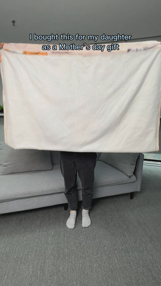 Couverture douillette pour animaux - Cadeau pour amoureux des chats - Couverture personnalisée