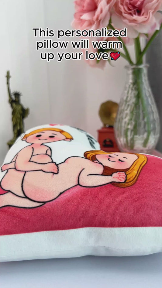 Merci pour tous les orgasmes - Coussin personnalisé pour couple