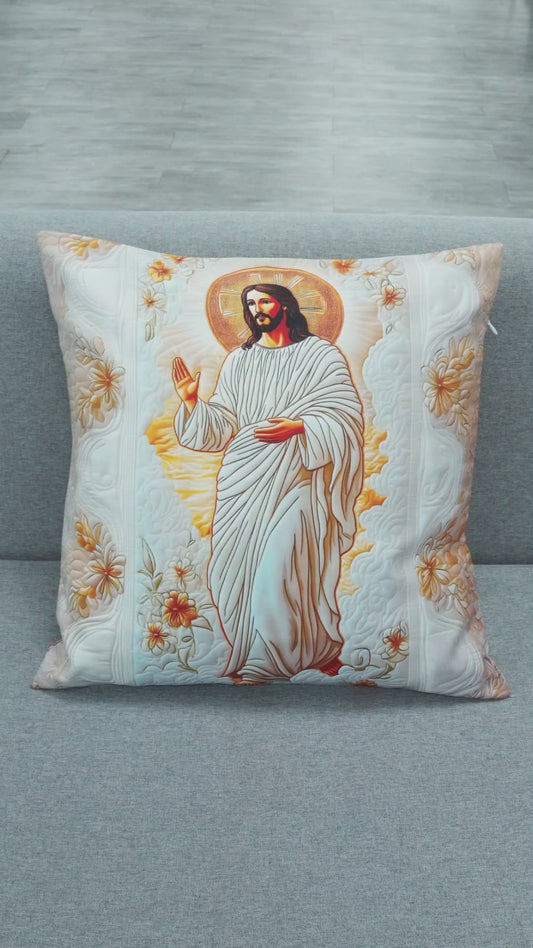 Faith Hope Love - Christian Throw Pillow