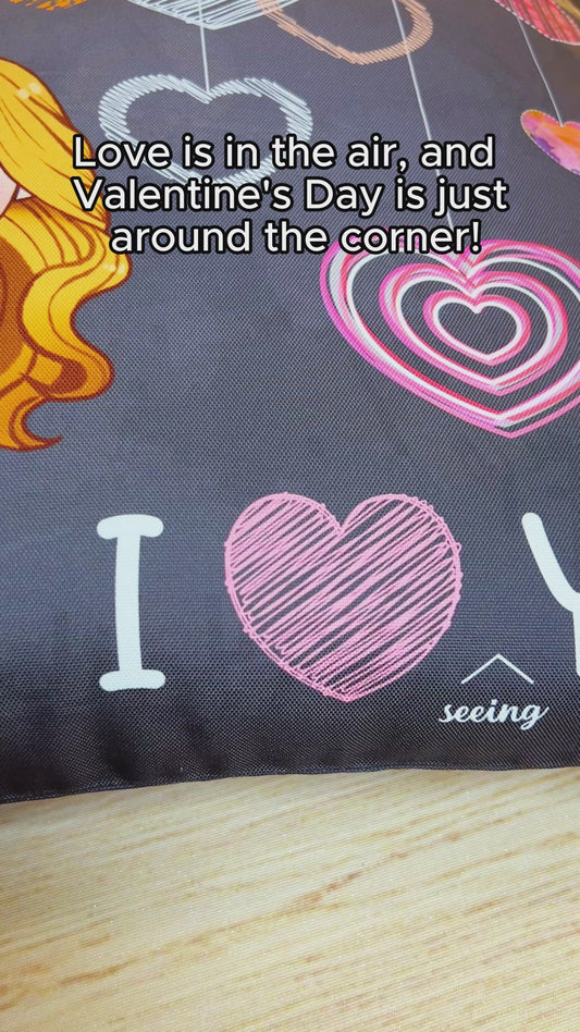 I Love Seing You Naked - Personalized Couple Throw Pillow