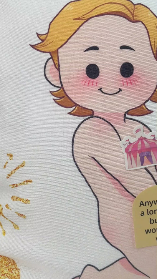 Je t'adore et j'aime chaque partie de toi - Coussin décoratif personnalisé pour couple