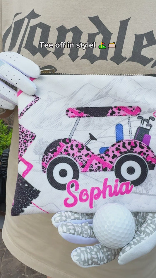 Amateur de golf - Pochette de golf personnalisée