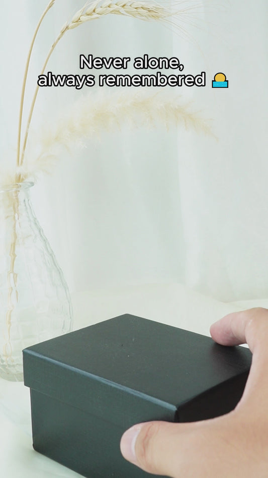 I'm Always With You - Personalized Memorial Transparent Keychain