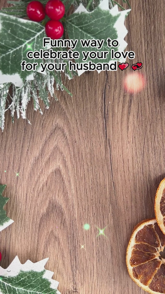 Félicitations pour être mon mari - Ornement transparent personnalisé pour couple