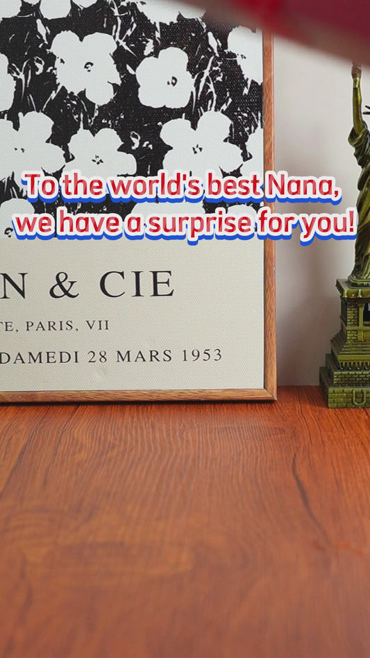 Nana & Grandkids Holding Hands - Personalized Grandma Accent Mug