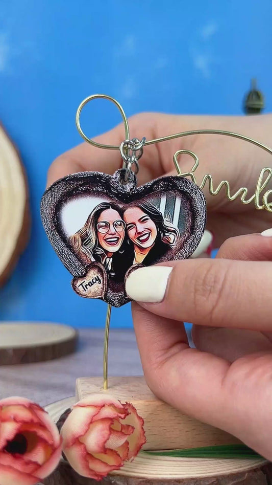 Tu es mon âme sœur - Porte-clés personnalisé pour meilleure amie