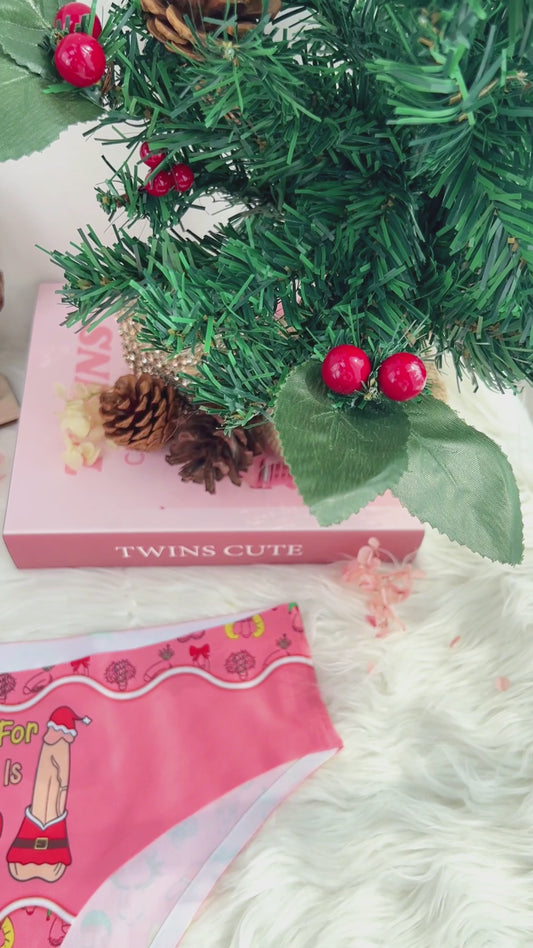 Tout ce que je veux pour Noël - Culottes personnalisées pour couples de femmes