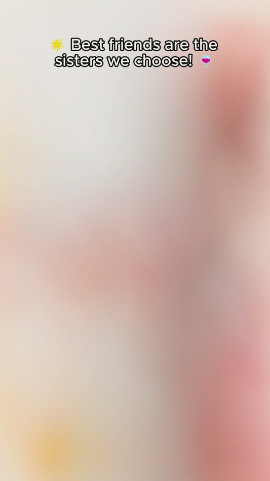 Friends Are The Sisters We Choose - Personalized Bestie Wine Tumbler