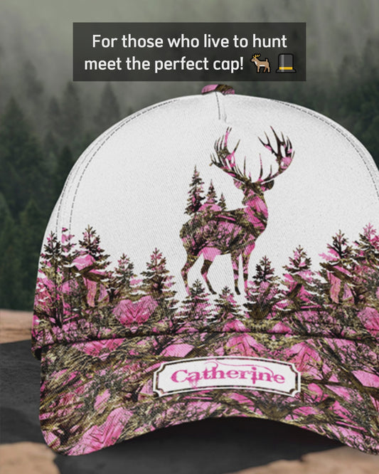 Love Hunting - Personalized Hunting Classic Cap