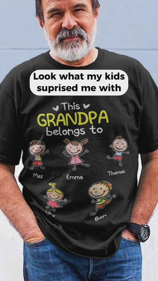 We Love You - Gift for grandma, dad, mom, grandpa - Personalized T-shirt And Hoodie
