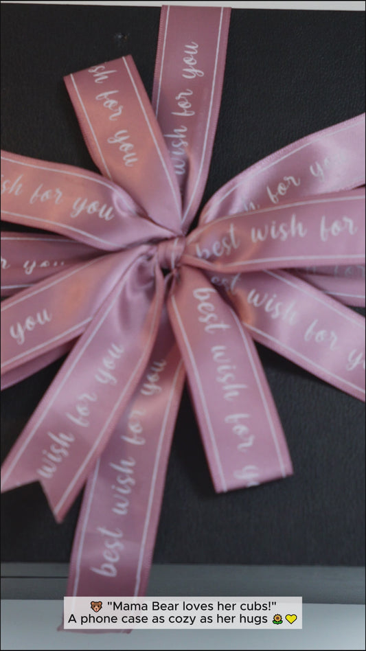 Coque de téléphone personnalisée « Maman Ours » avec impression intégrale