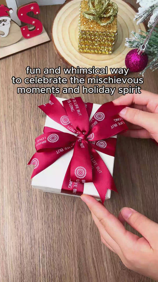 Ensemble sur la liste des vilains - Ornement personnalisé pour couple en 2 parties superposées