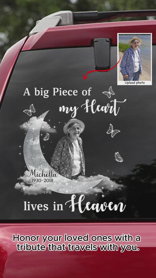 We Miss You - Personalized Memorial Decal Full