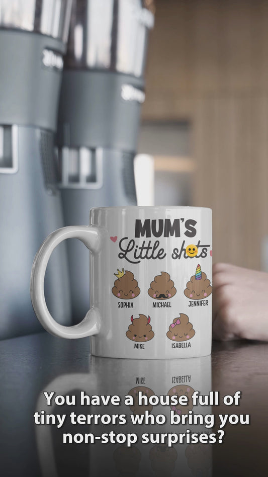Petites Mignonnes - Mug personnalisé pour maman