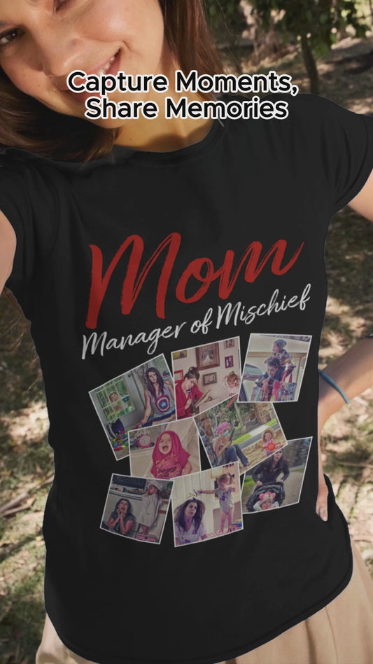 Maman, la reine des bêtises - T-shirt et sweat à capuche personnalisés pour maman