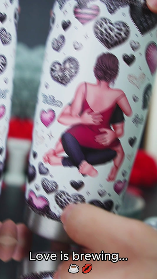 Mon truc préféré - Gobelet isotherme personnalisé pour couple