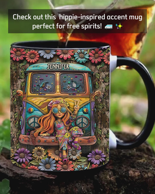 Mug personnalisé « Génial Caravan » - Style hippie