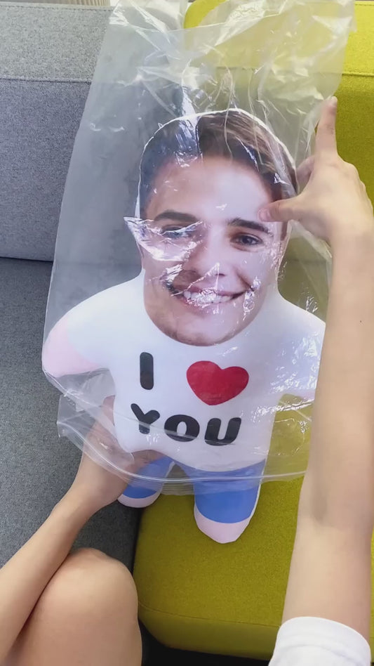 Coussin corporel personnalisé et amusant - Coussin de forme personnalisée