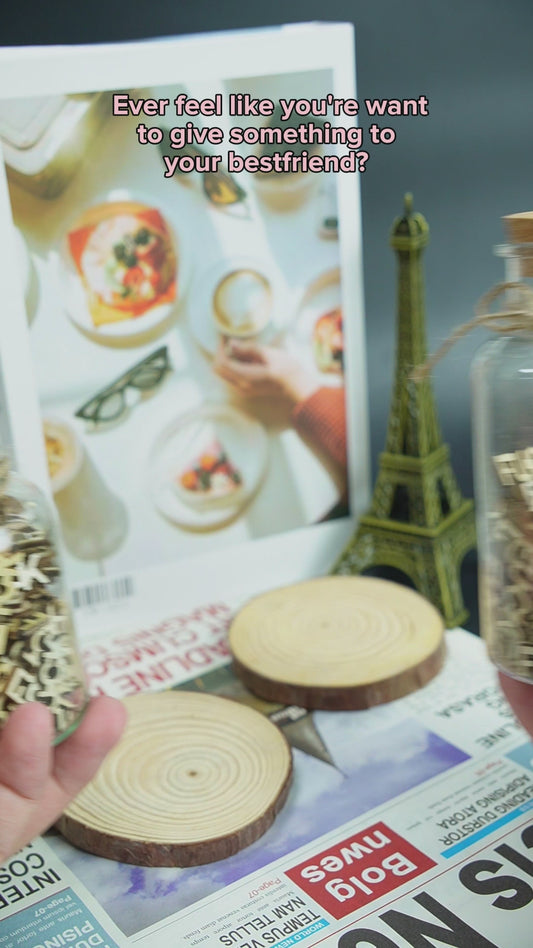 Jar Of Wooden F - Jar Of F