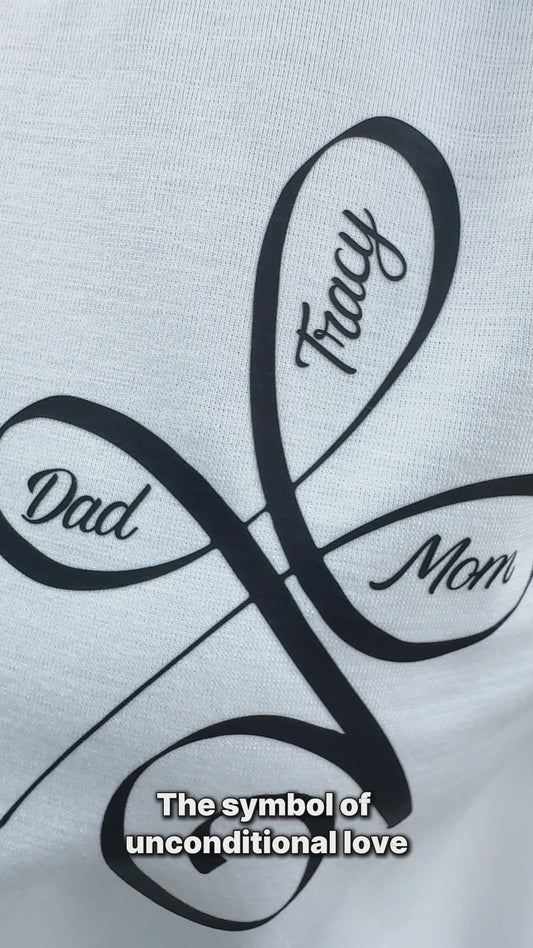 Unconditional Love - Personalized Family T-shirt And Hoodie