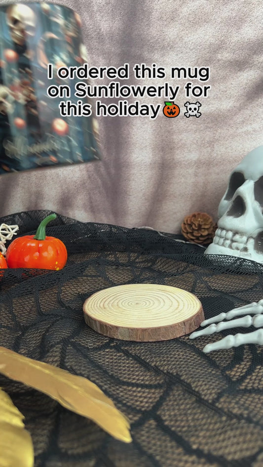 Gold Skull - Personalized Skull Accent Mug