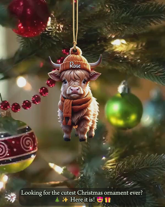 Tout ce que je veux pour Noël - Ornement personnalisé