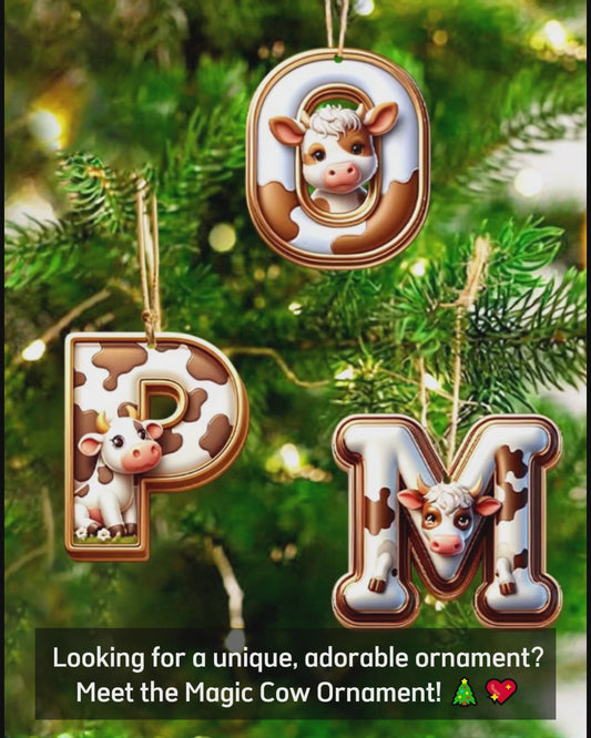 Vache magique - Ornement personnalisé
