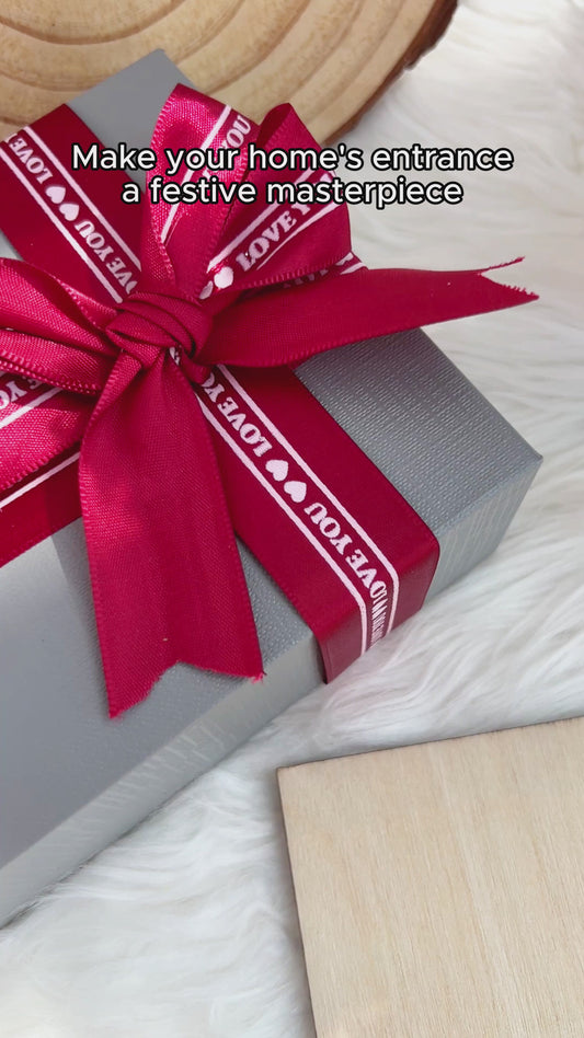 Le Père Noël n'est pas le seul à venir - Décoration de cadre de porte personnalisée pour couple