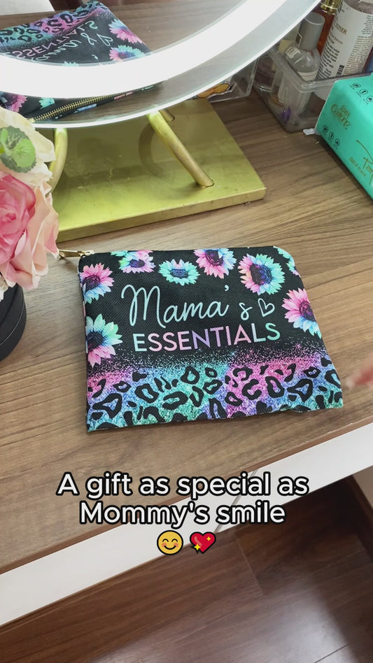 Essentiels de maman - Pochette personnalisée pour maman