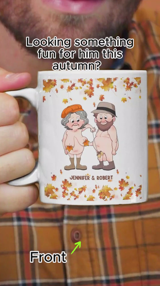 Je veux vieillir avec toi - Mug personnalisé pour couple
