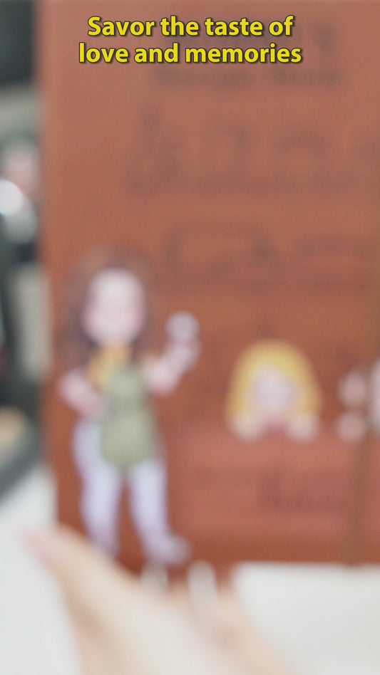 Mom's/ Grandma's/ Alice's... Recipe Book - Personalized Mother Leather Journal