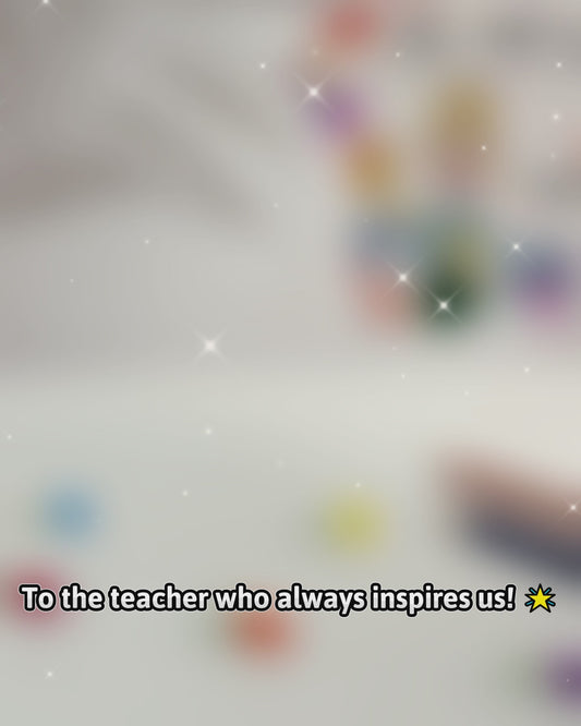Professeur cinq étoiles - Plaque acrylique personnalisée pour enseignant