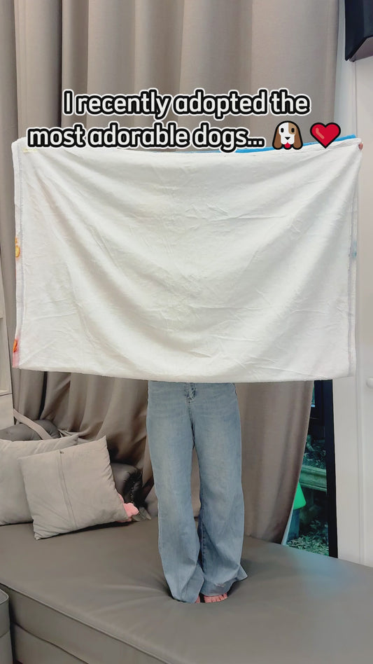 Tu m'as peut-être adopté, mais je suis presque sûr que tu m'appartiens - Couverture personnalisée pour chien