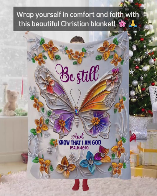 Faith Hope Love - Christian Blanket