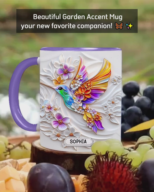 Beautiful Garden - Personalized Gardening Accent Mug