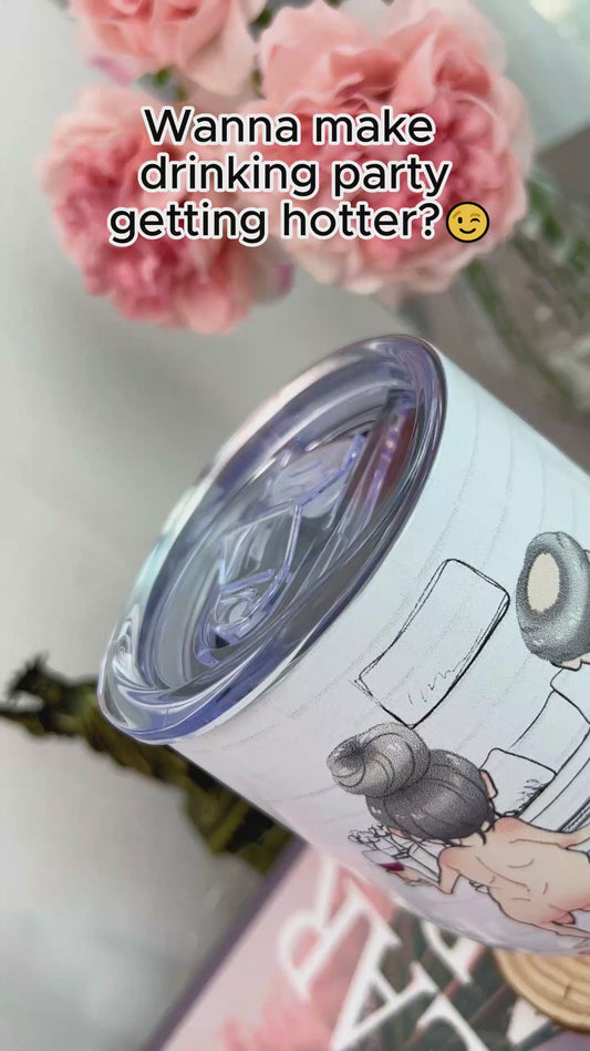 Buvons du vin ensemble - Verre à vin personnalisé pour couple