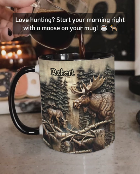 Love Hunting - Personalized Hunting Accent Mug