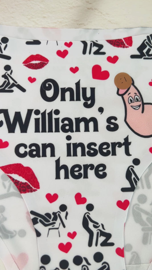 Only You - Culottes personnalisées pour couples de femmes