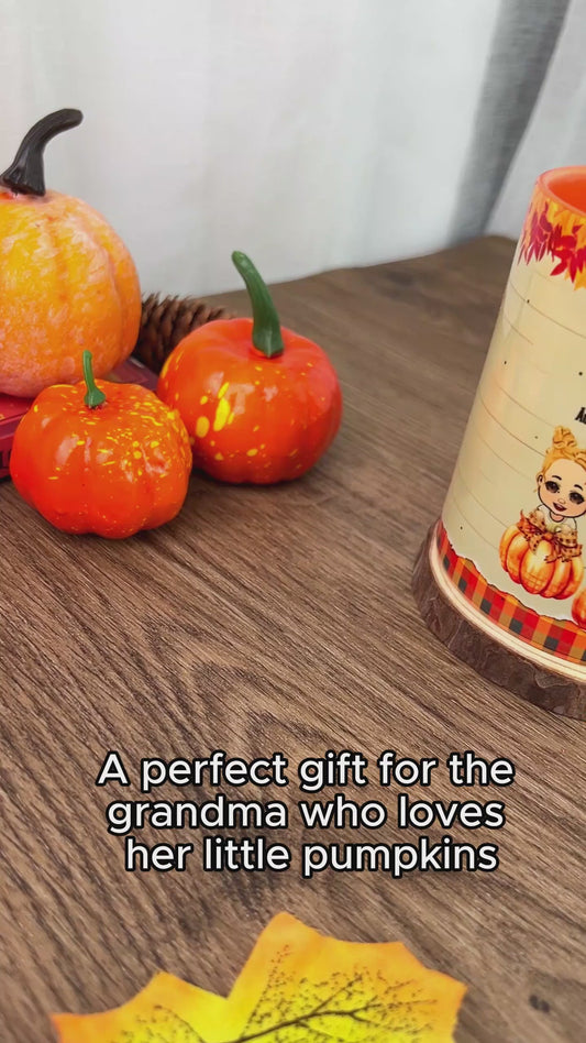 Grandma’s Little Pumpkins - Personalized Grandma Accent Mug