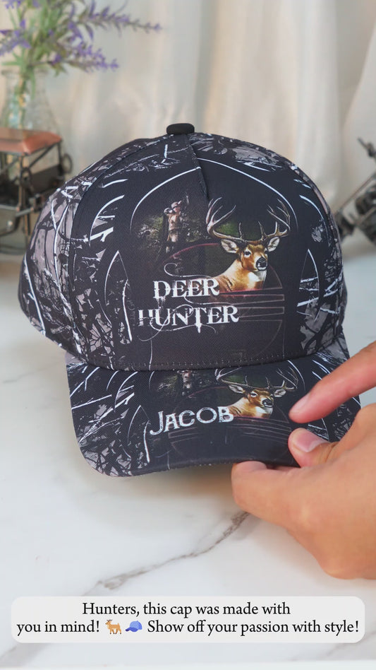 Chasse au cerf - Casquette de chasse classique personnalisée