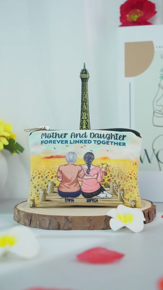 Pochette personnalisée pour maman et filles