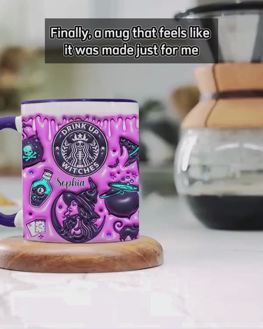 À votre santé, sorcières ! - Mug personnalisé à motif sorcière