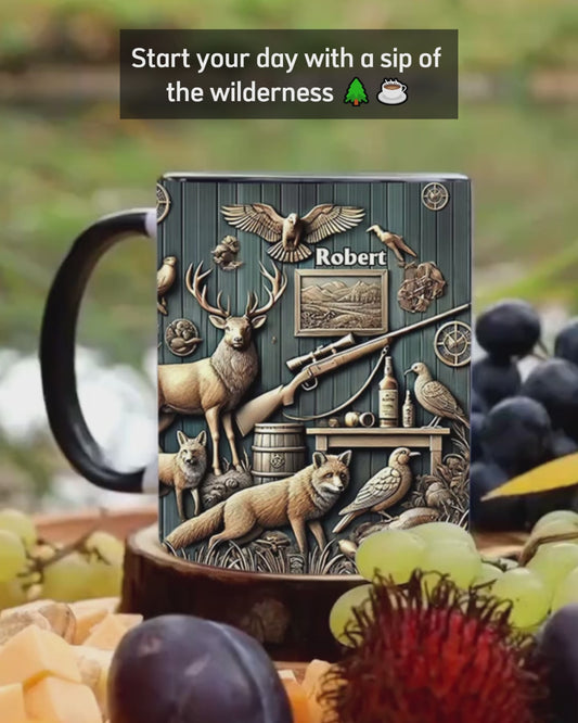 Best Hunter Ever - Personalized Hunting Accent Mug