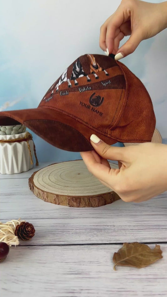 Love Horses - Personalized Horse Classic Cap