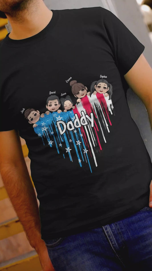 Best Dad Ever - Personalized Father T-shirt and Hoodie